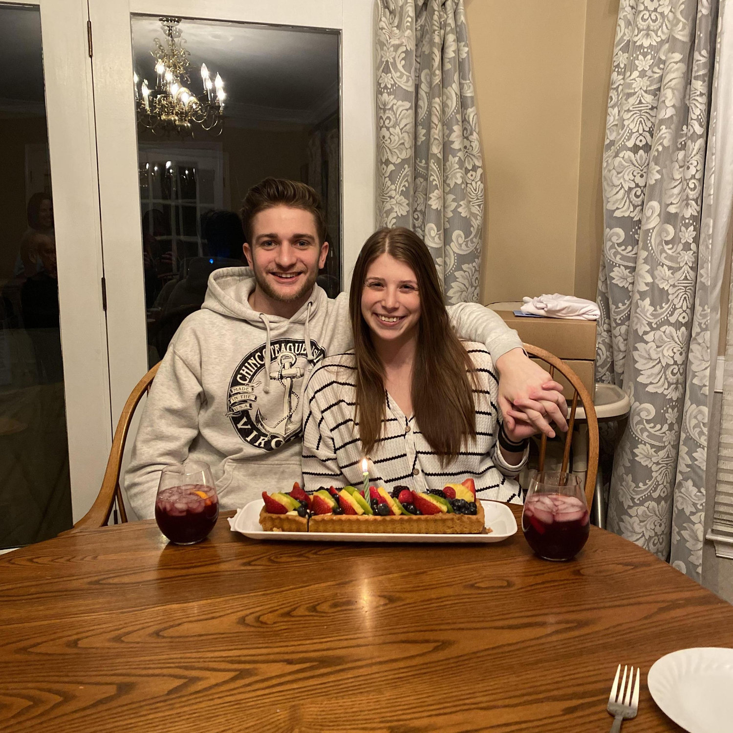 We made it to 25! Fun fact our birthdays are 2 days apart.
