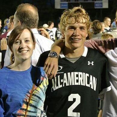 [October 2014, Boston] Tom's senior year All American lacrosse game