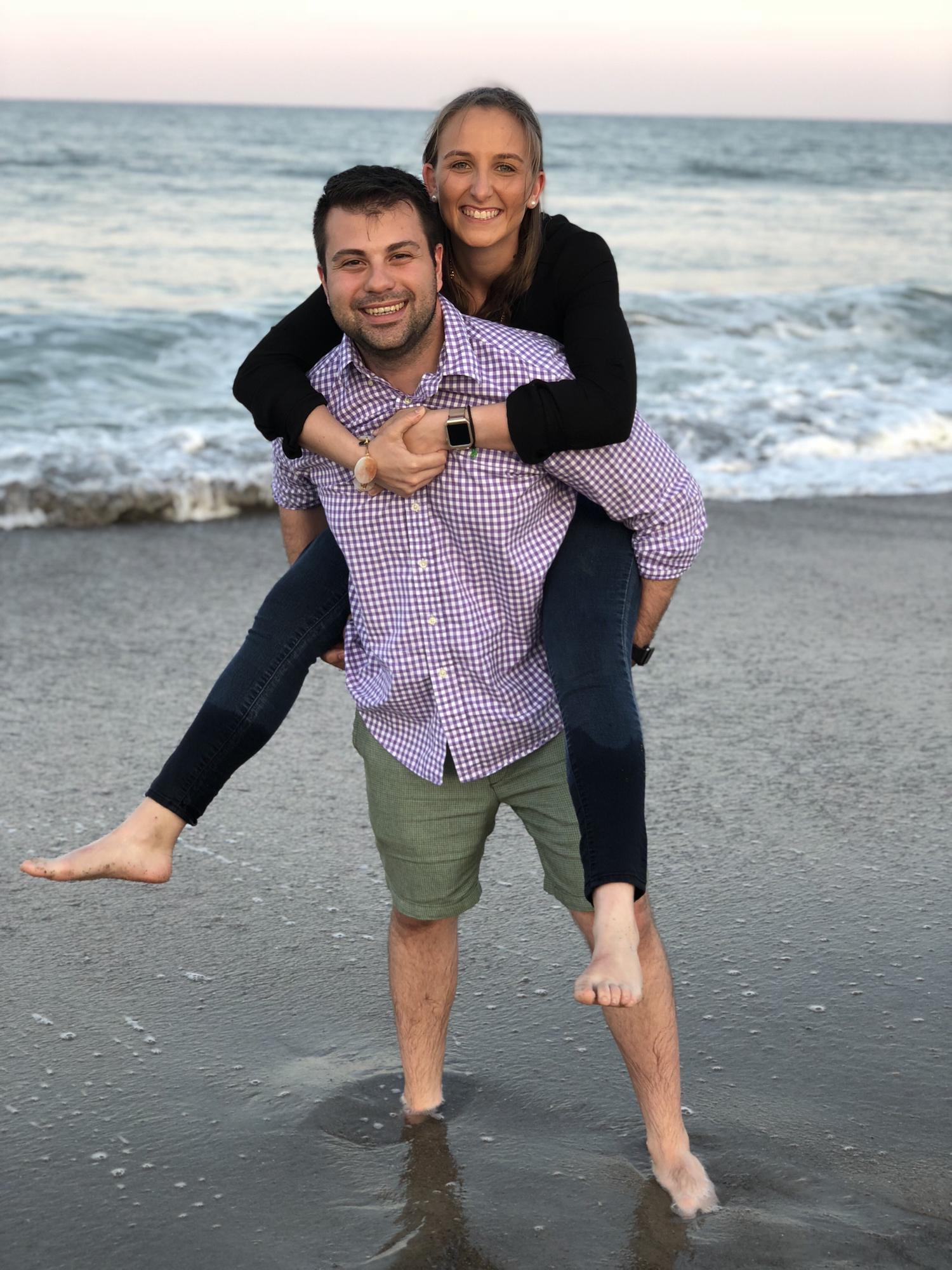 Relaxing prior to starting third year clinical rotations! Taken in Kure Beach, NC., summer 2018.