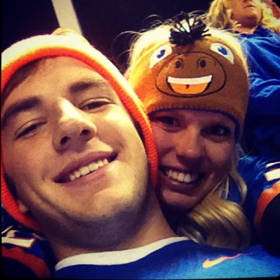 Our first picture together. 
2012