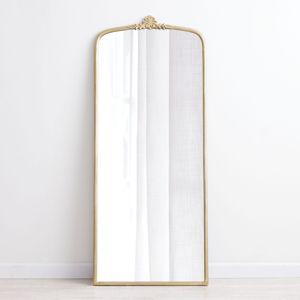 Metal Vintage Style Leaning Full Length Mirror - World Market