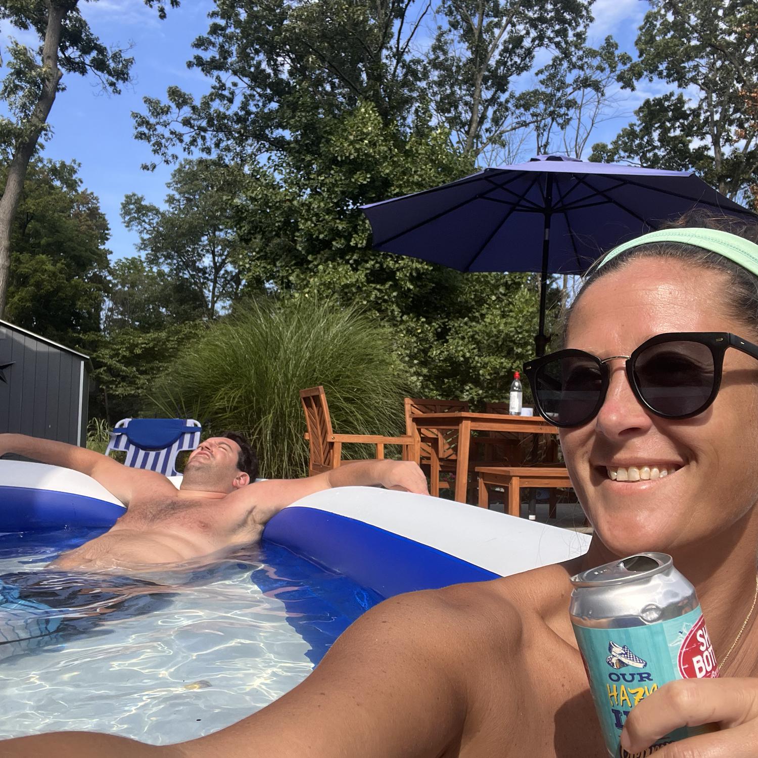 Manifesting a backyard pool into existence!