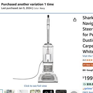 Shark | Upright Vacuum Cleaner White