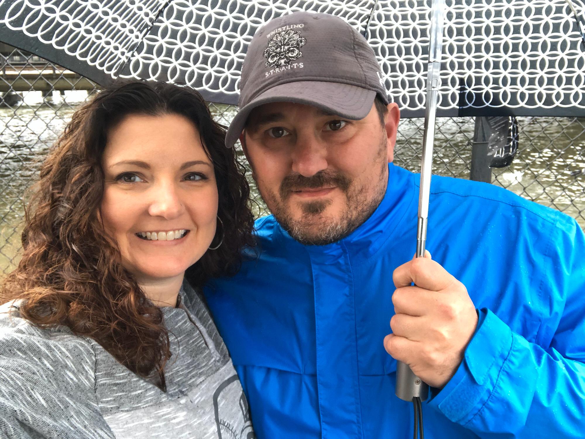 Rainy Yankees game