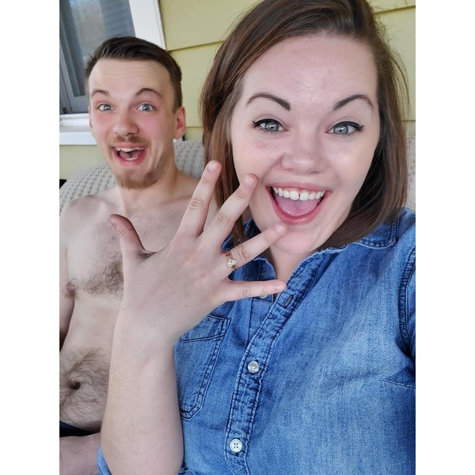 Mick and Kelley get engaged Easter weekend of 2019.
