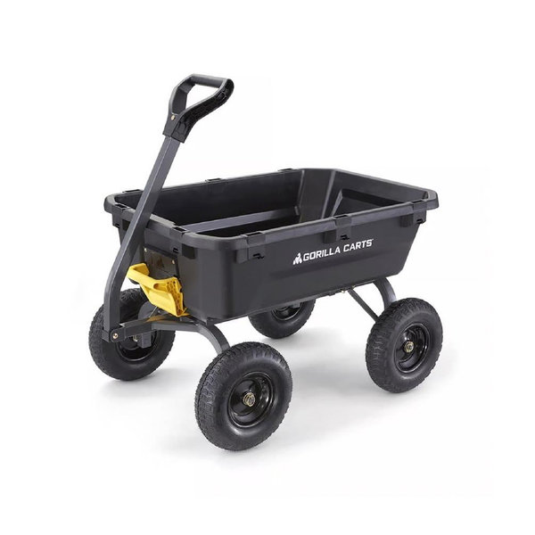 Gorilla Carts 12 cu. ft. 1,600 lb. Capacity Poly Dump Cart at Tractor Supply Co