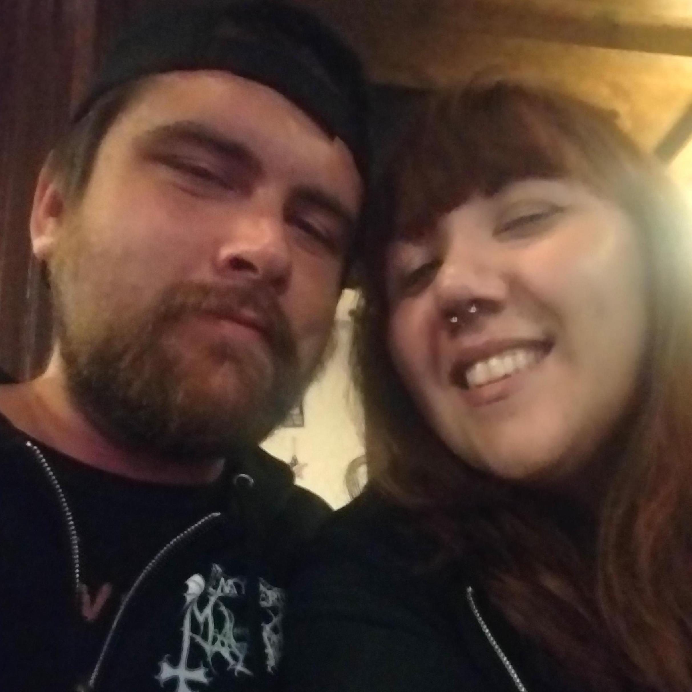 Her first time doing karaoke in front of him and his thousandth time doing karaoke in front of her.