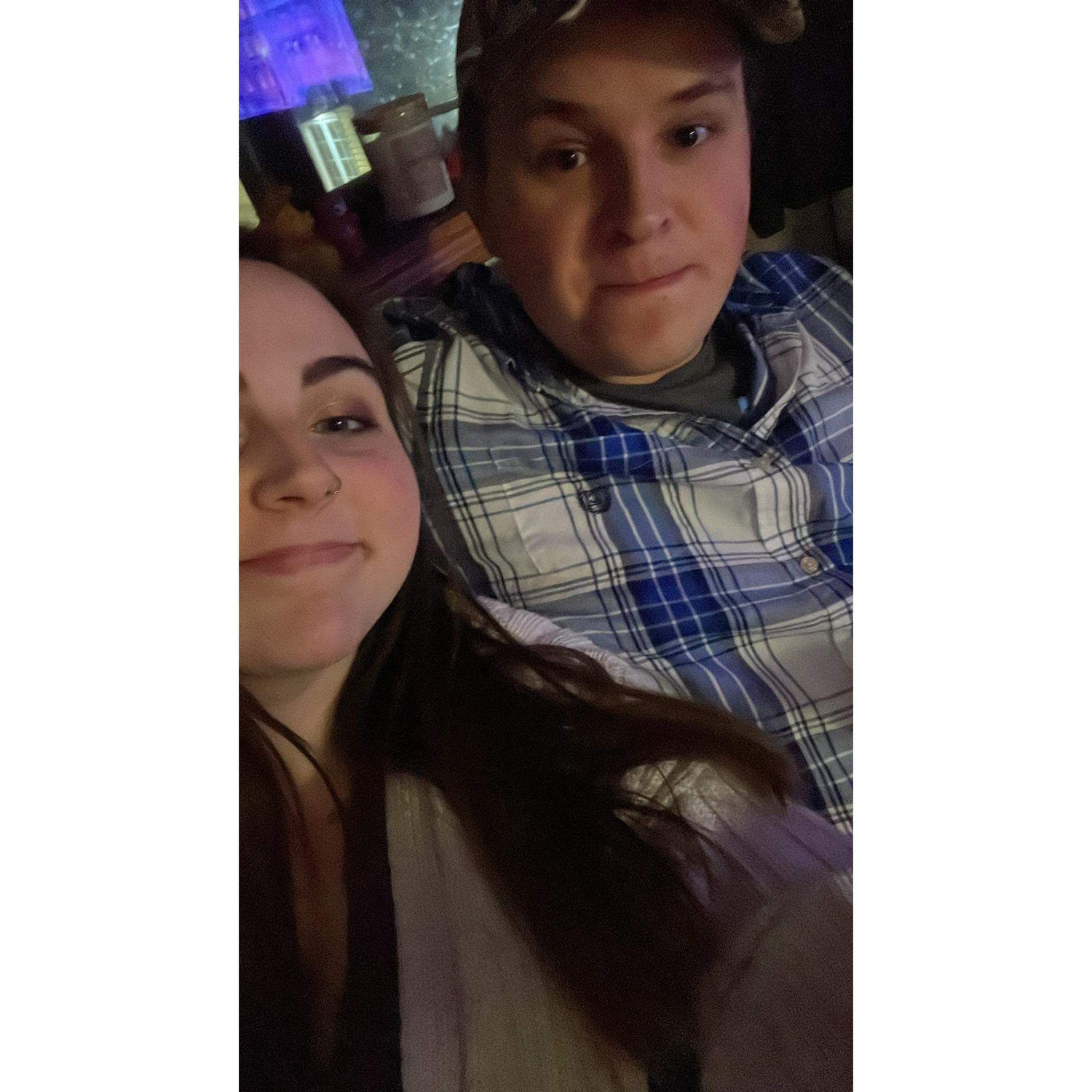Our first photo together ❤️
