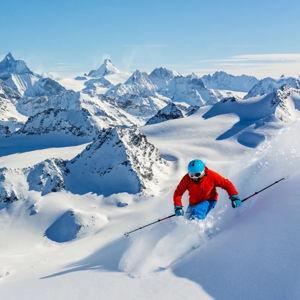 Backcountry ski gear x 2 for life in the Alps