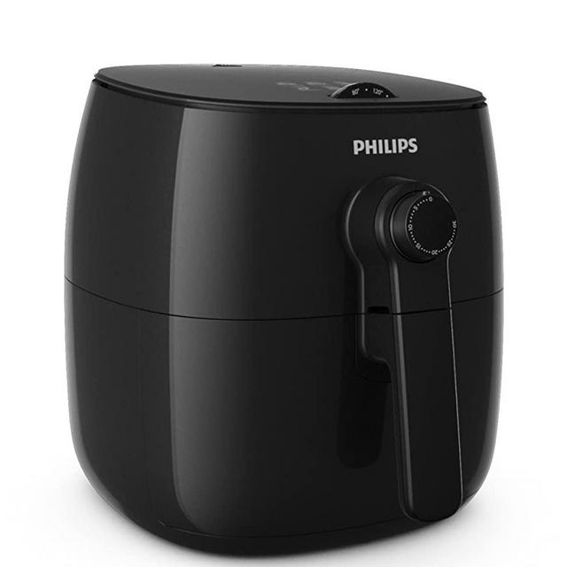 Philips TurboStar Technology Airfryer, Analog Interface, Black - 1.8lb/2.75qt- HD9621/96