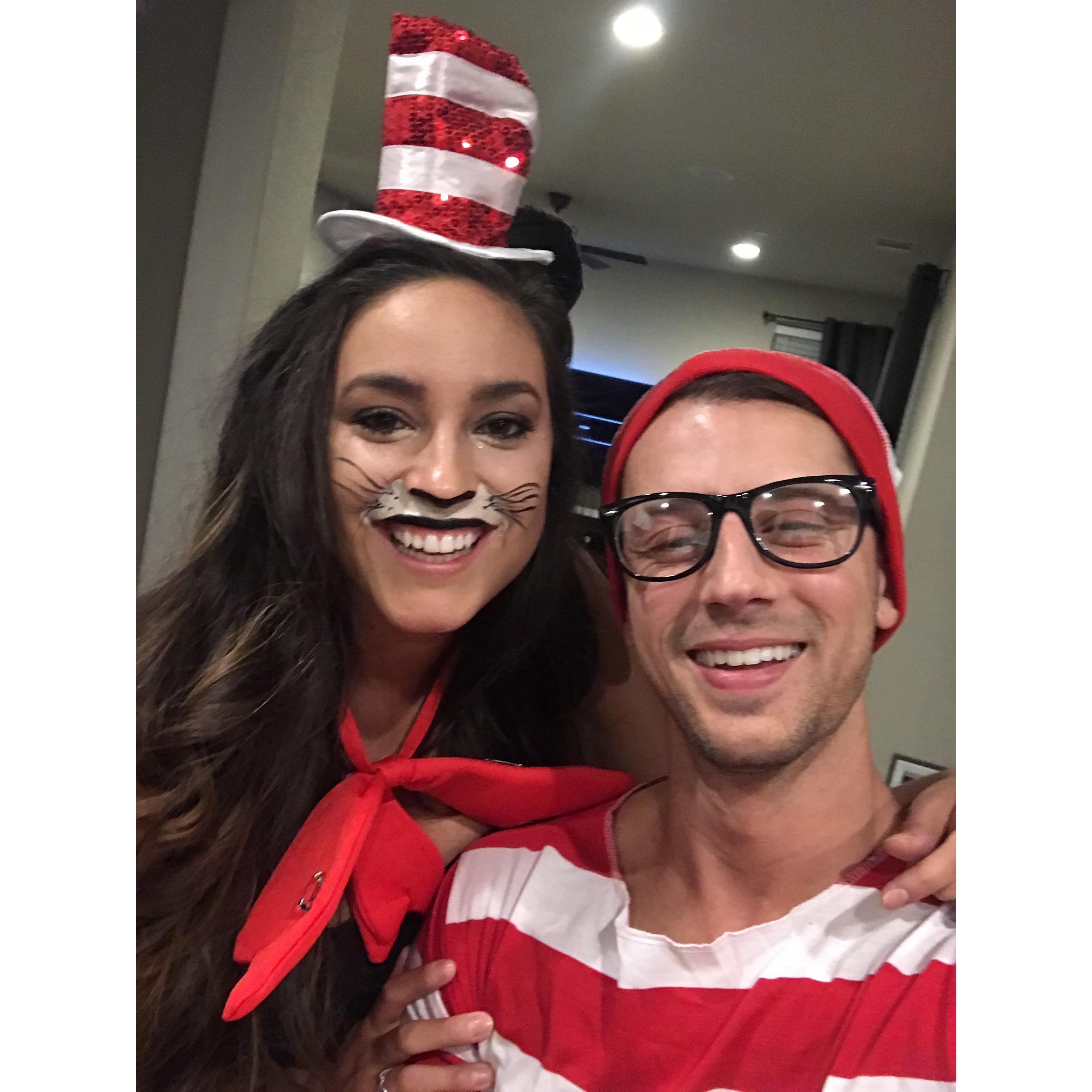Halloween 2017 Cat in the Hat and Waldo