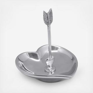 Heart & Arrow Ring Dish