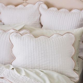Chairish Quilted Scallop Sham