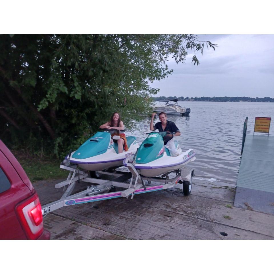 First ever picture of us together! It's blurry but definitely a fave.