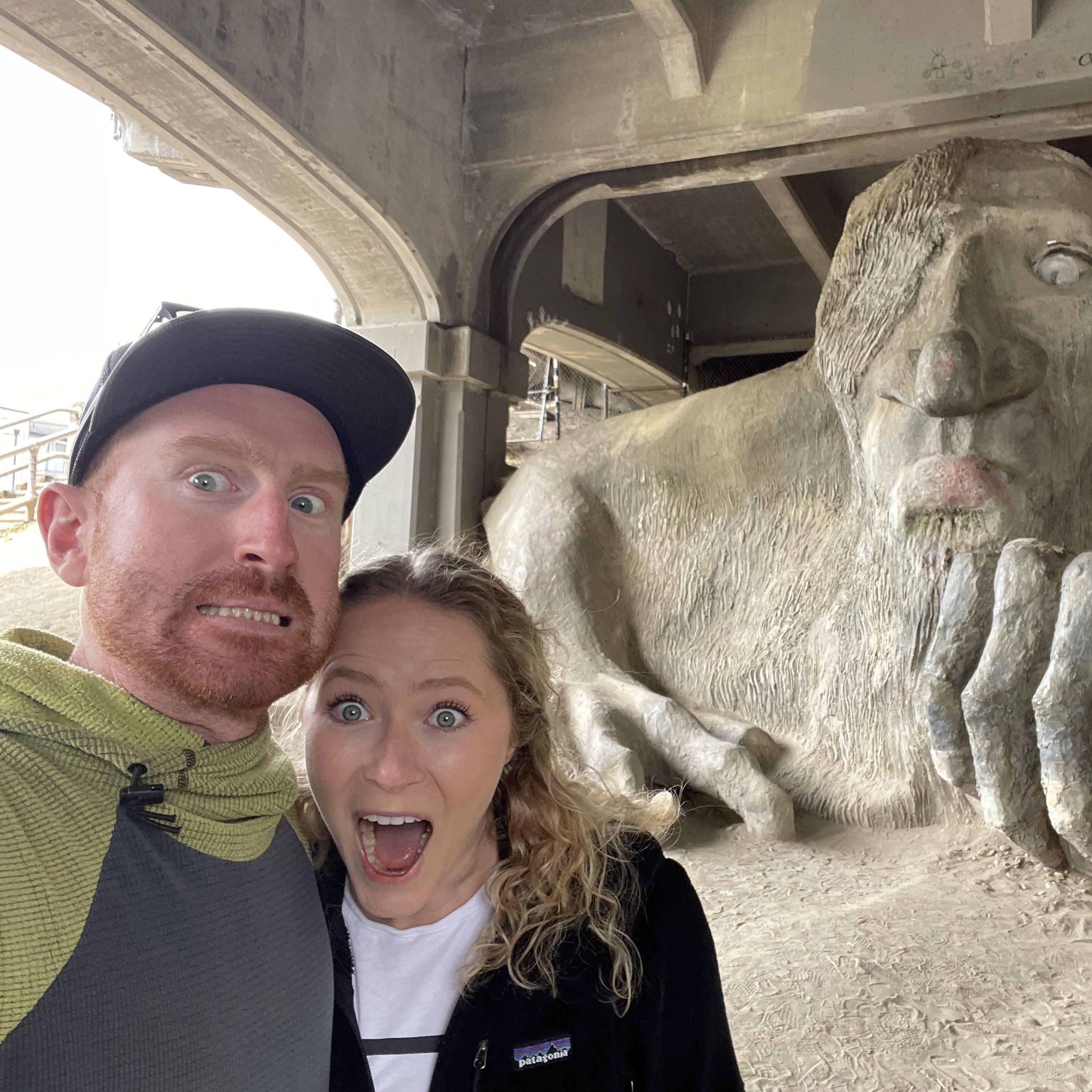 The troll under the bridge, Washington - Summer '21