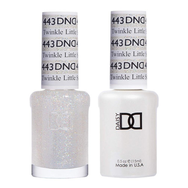 DND Gel Polish Set, Multi Glitter Collection, UV/LED GelPolish and Air Dry Nail Lacquer, Matching Chip-Free Polish Duo, 0.5 Fl Oz Each