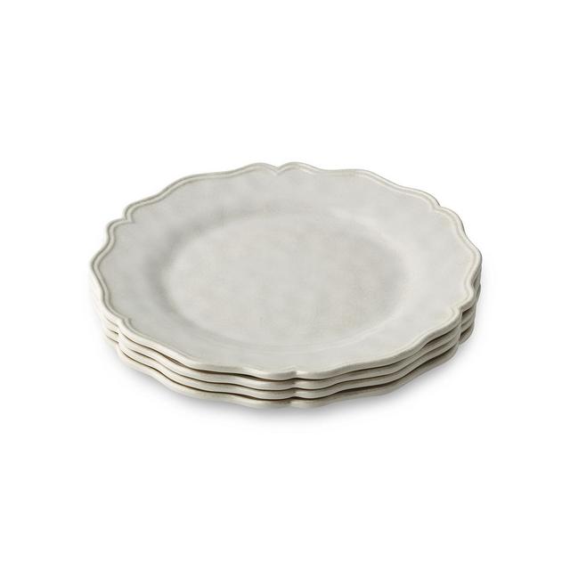Certified International Isabella Crackle Melamine 4-Pc. Dinner Plates, Service For 4