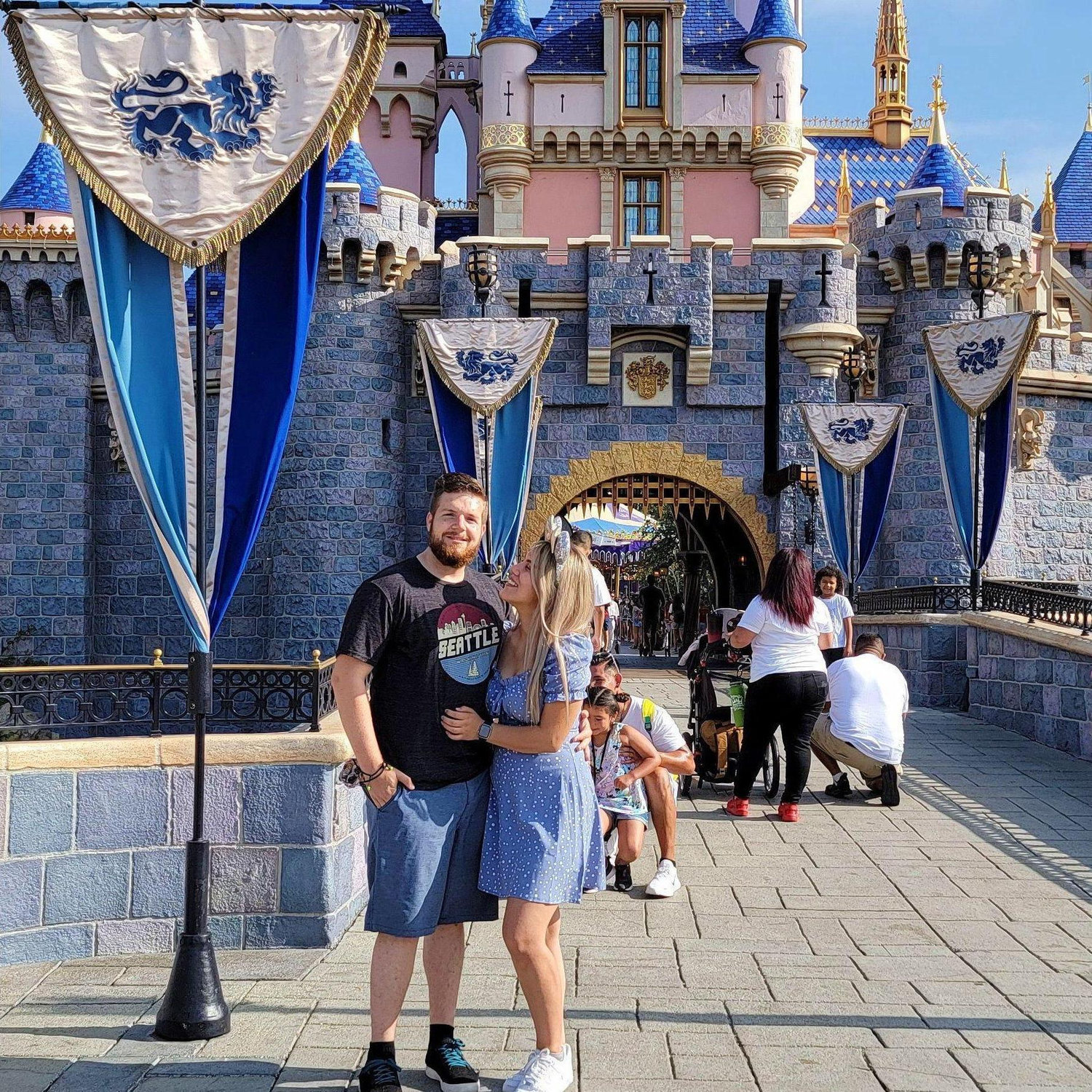 August 2021. Their first magical trip to Disneyland.