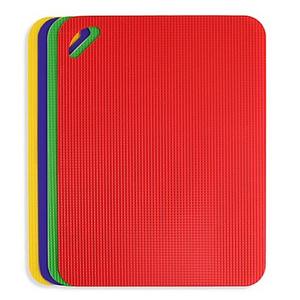 Dexas® Flexible Heavy Duty Grippmat® Cutting Boards (Set of 4)