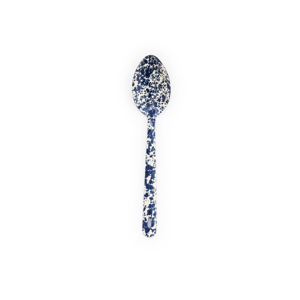 Splatter Large Serving Spoon (Navy & Cream)