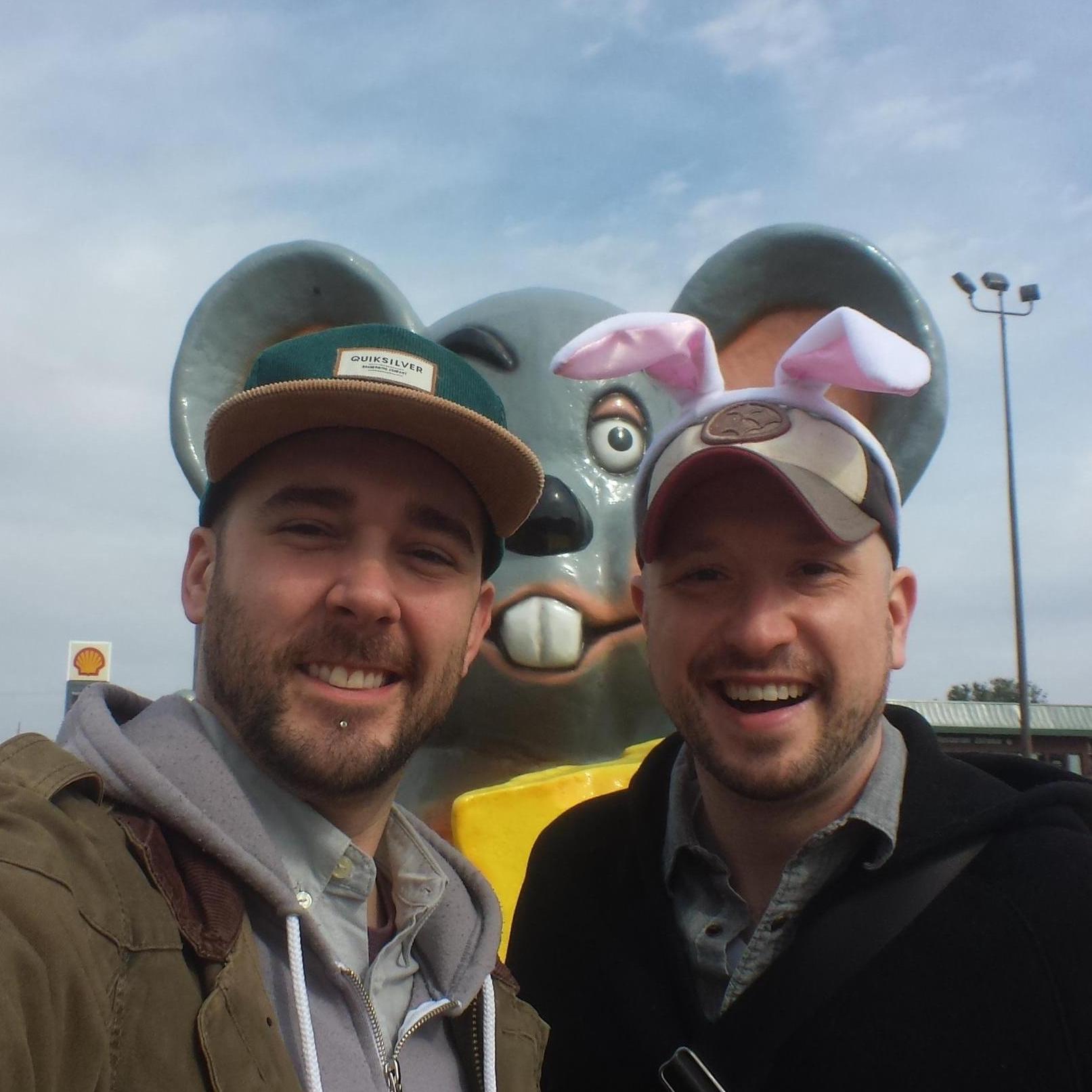 When our car broke down in Mauston, WI and we had to spend Easter there.