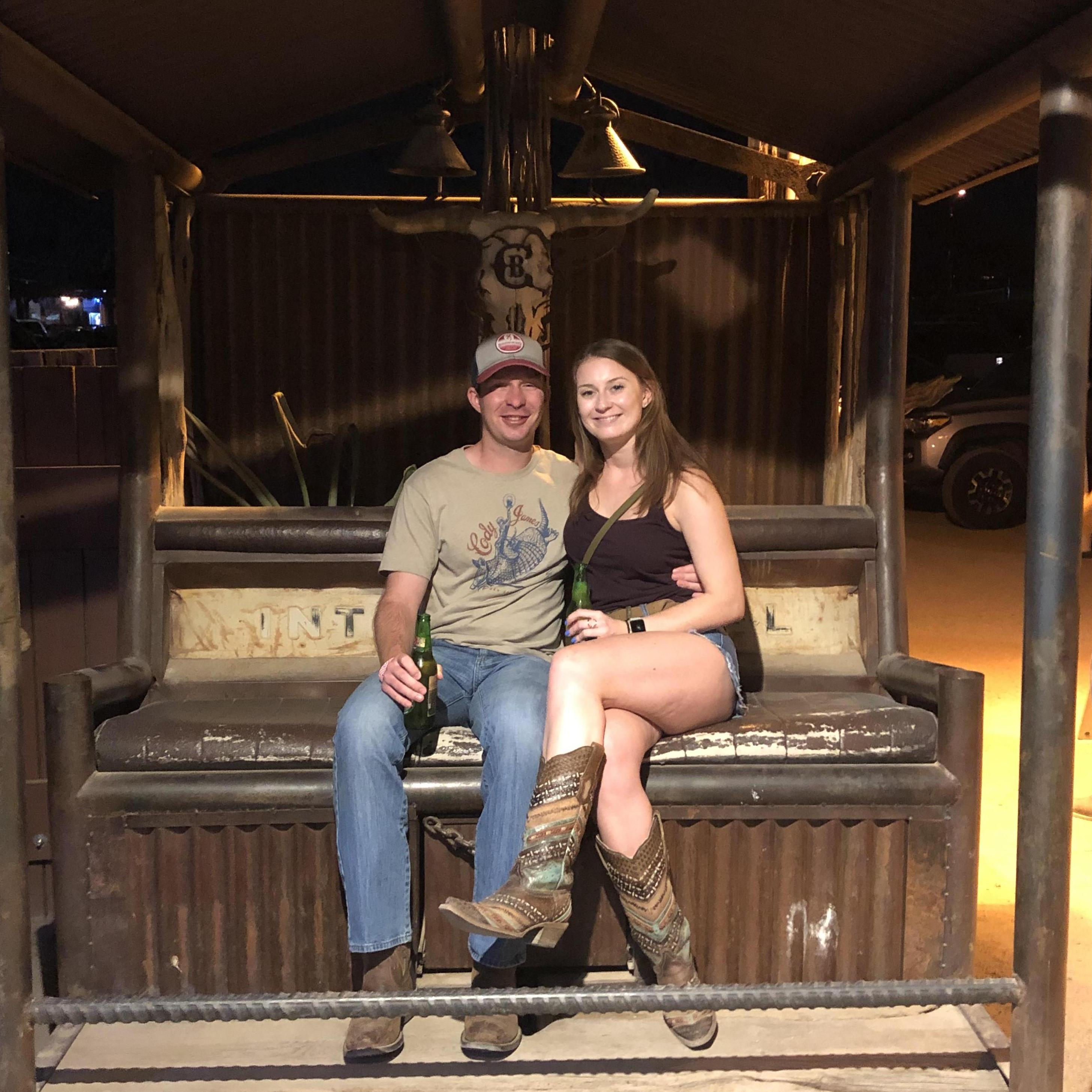 At Buffalo Chip in Cave Creek - our home town!