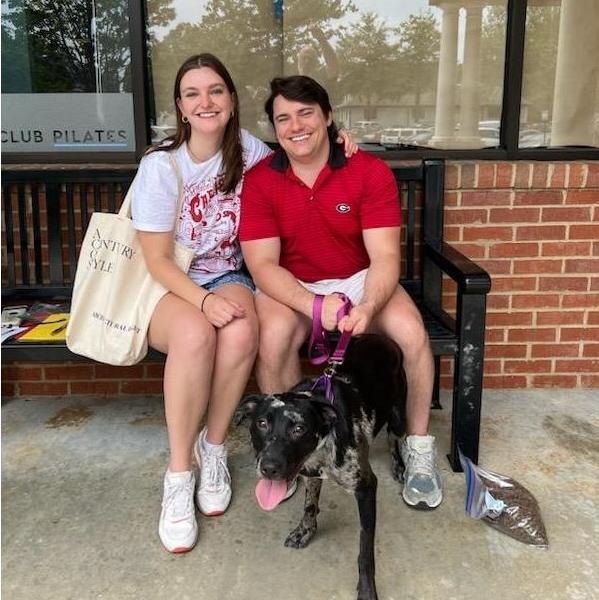 The day we adopted Dr. Pepper!