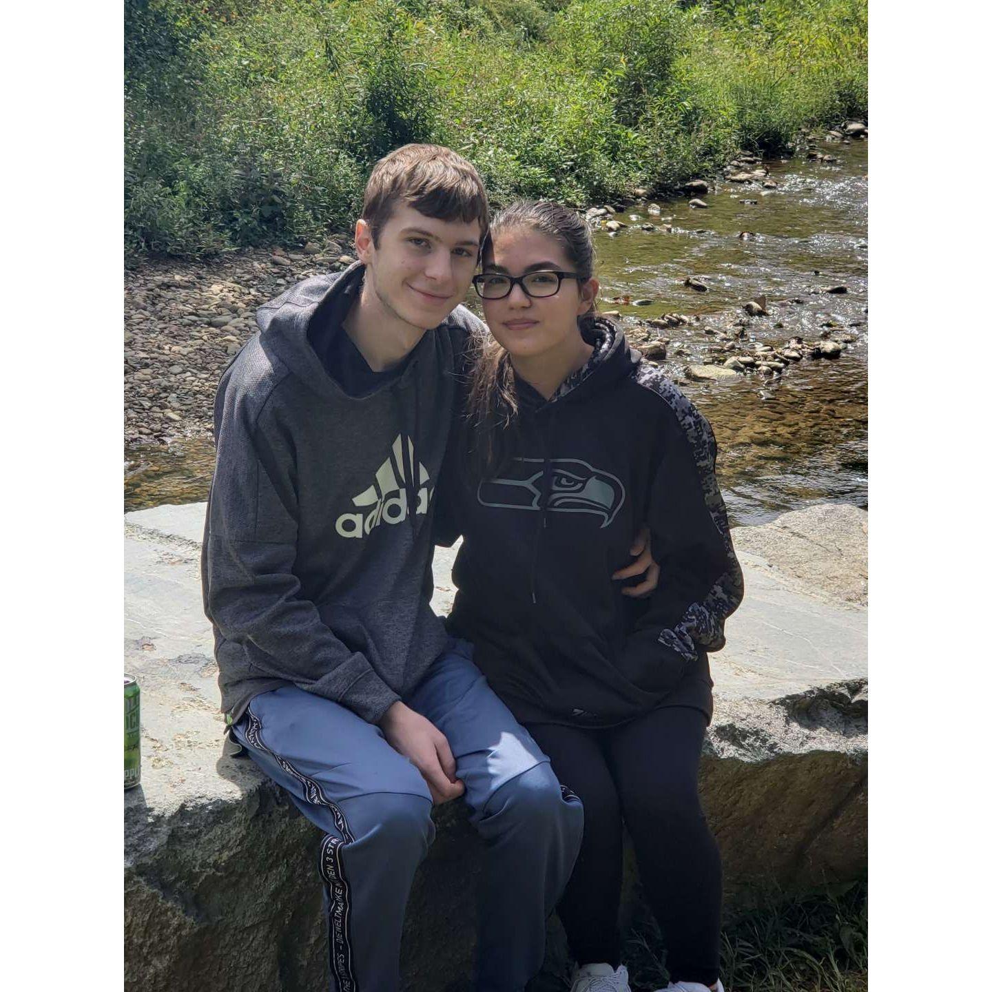Our first picture together.
