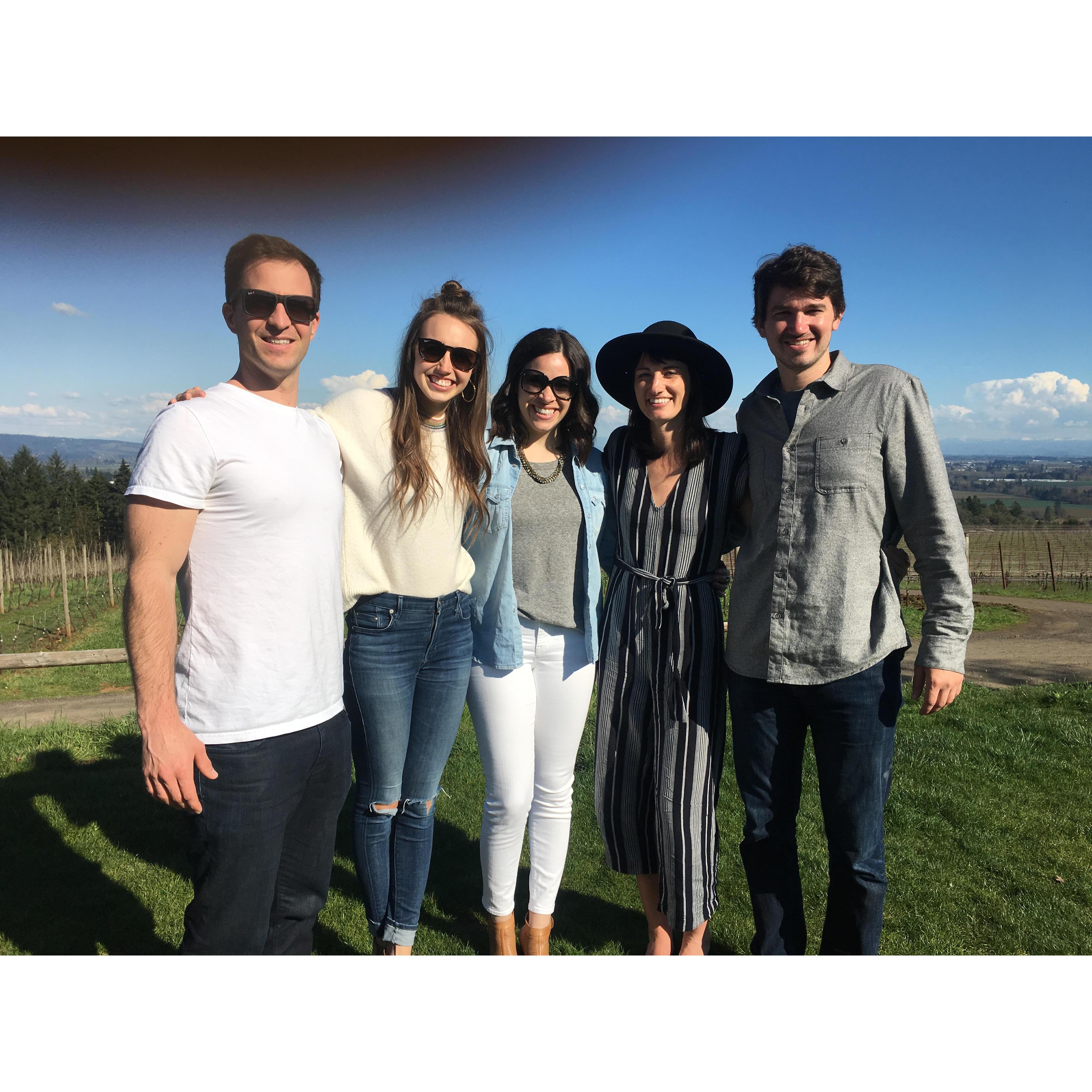 Wine tasting Willamette Valley