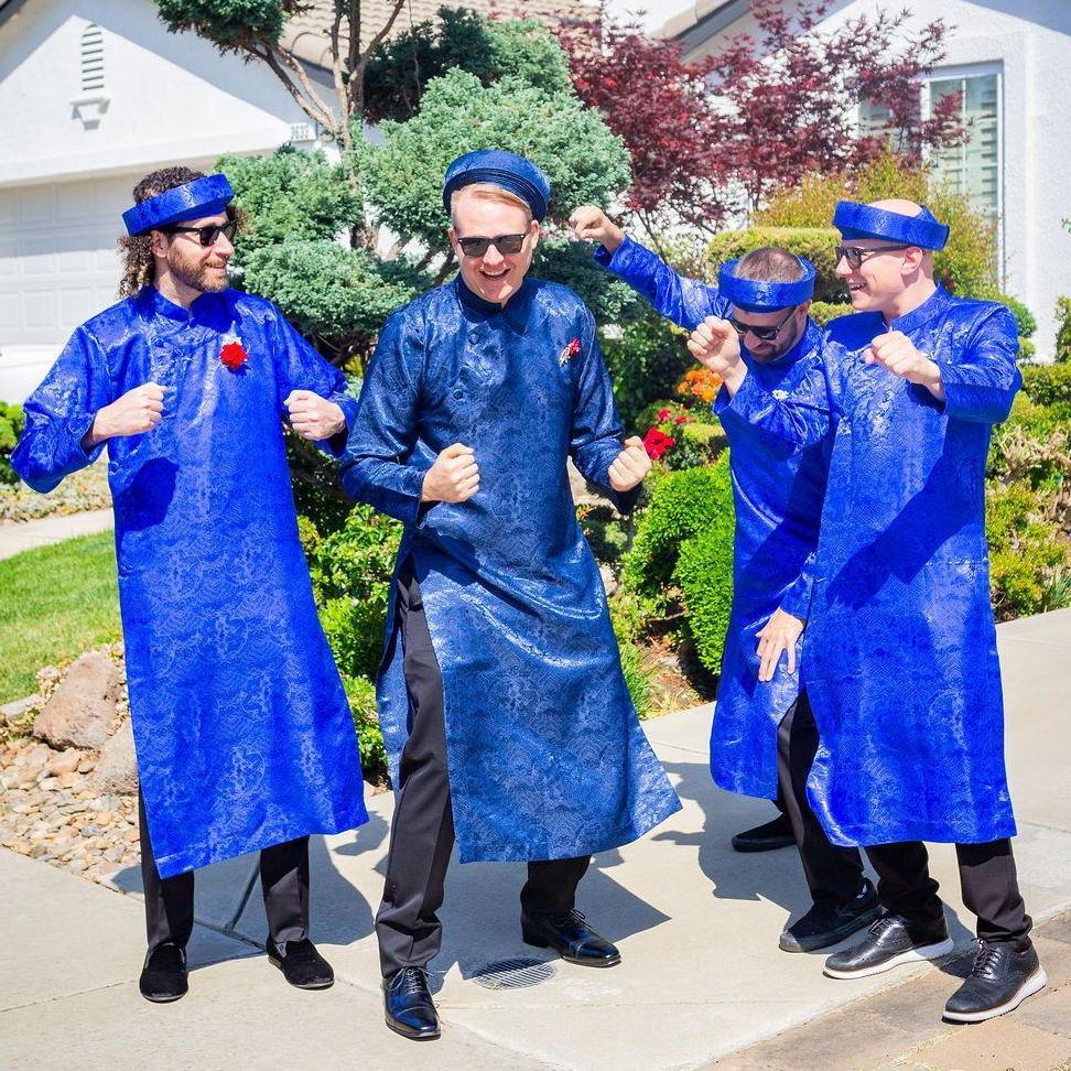 Philip and his groomsmen