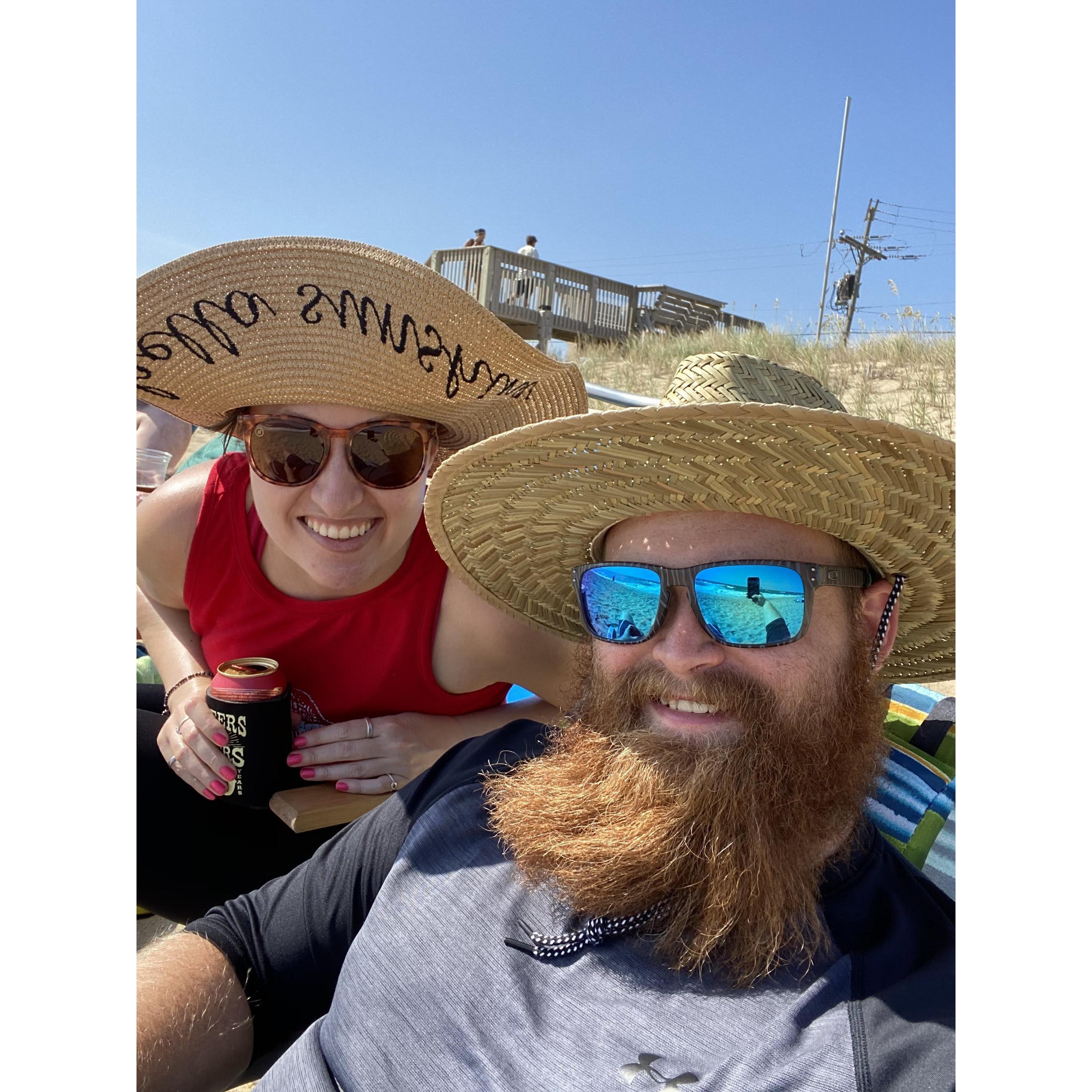 1st trip to the beach