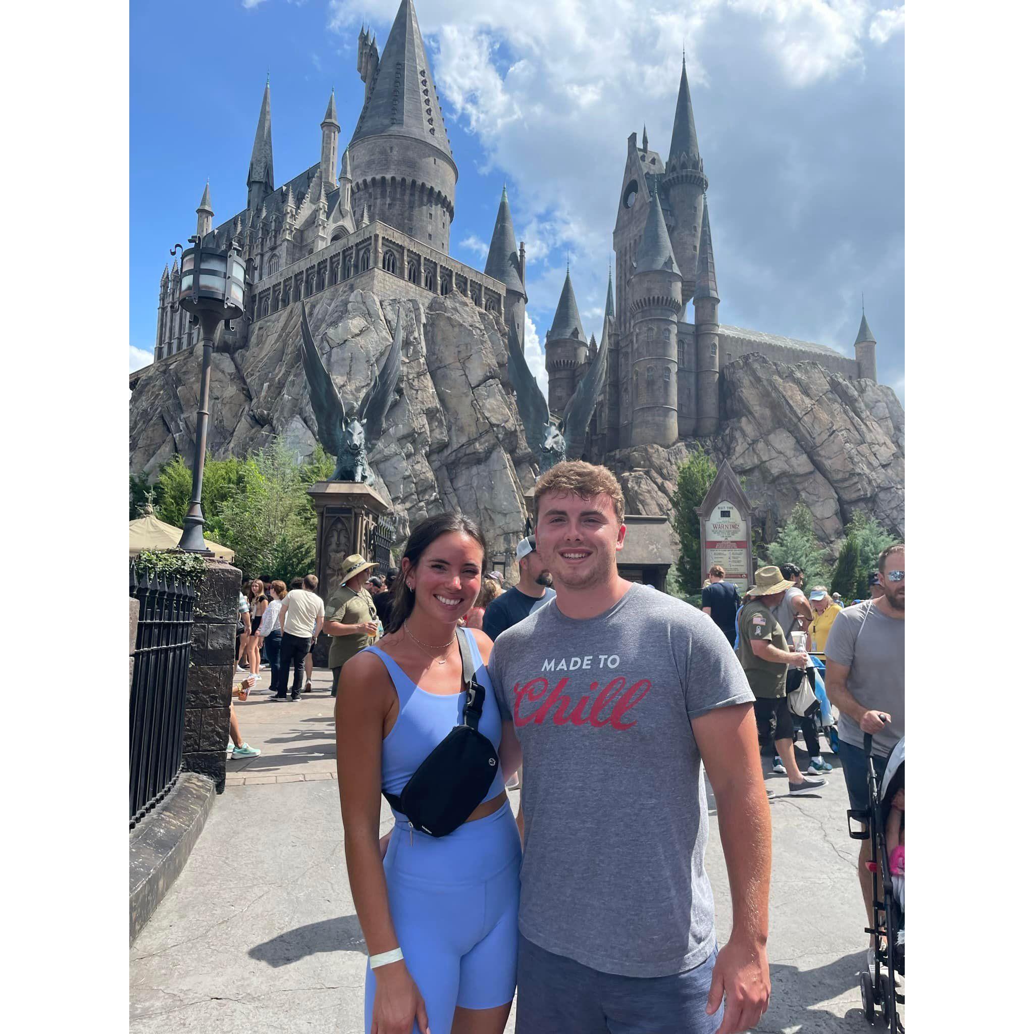 Orlando '22-Sarah finally got to show Ryan Harry Potter World