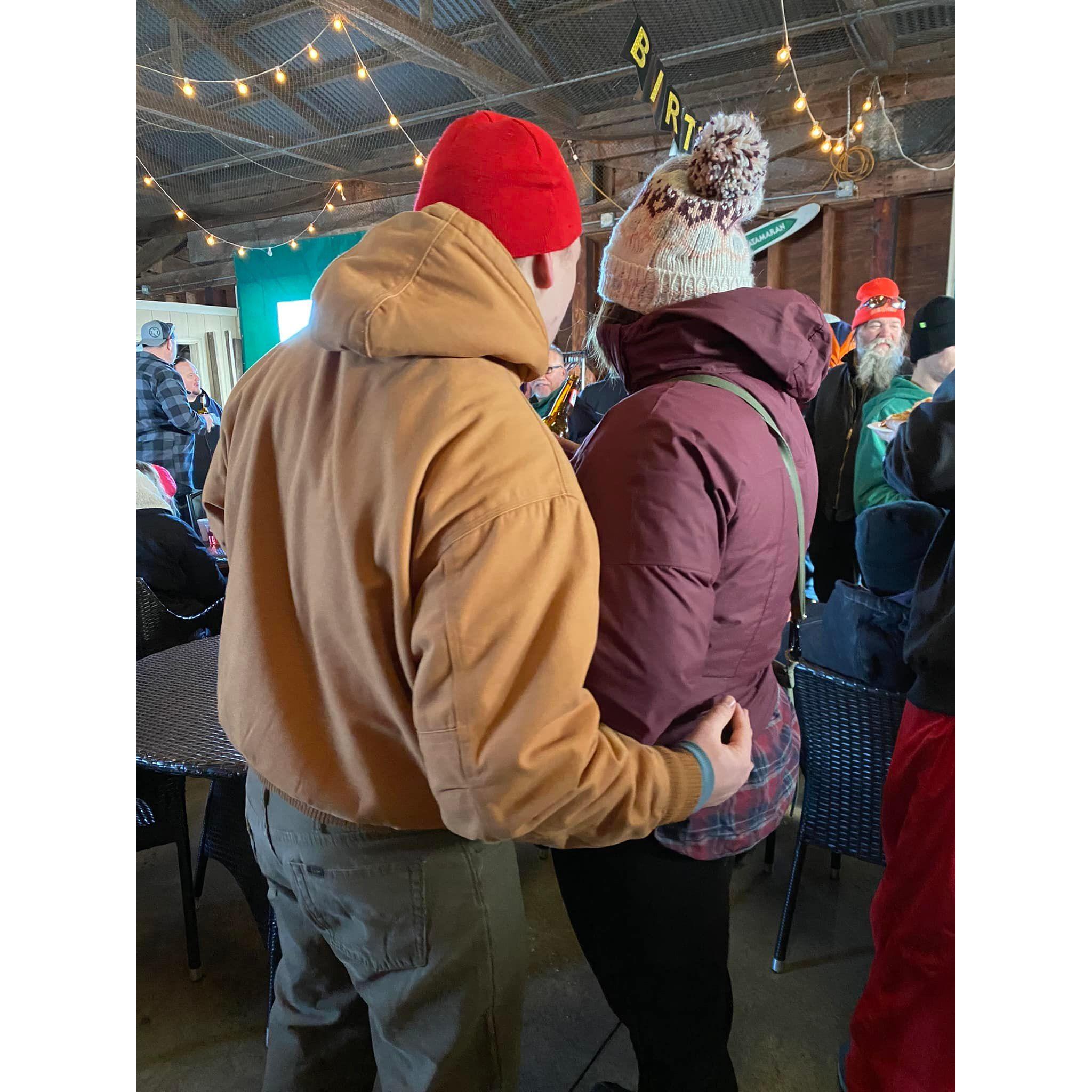 Stay close to keep warm