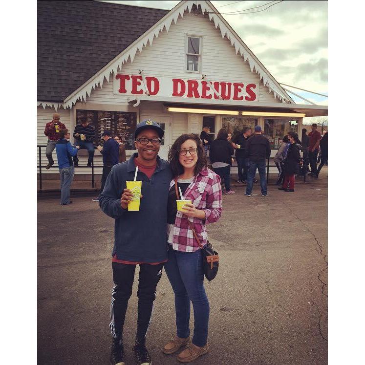 Our love for ice cream (or custard) is so real, especially at Ted Drews in St. Louis!
Spring Break 2016
