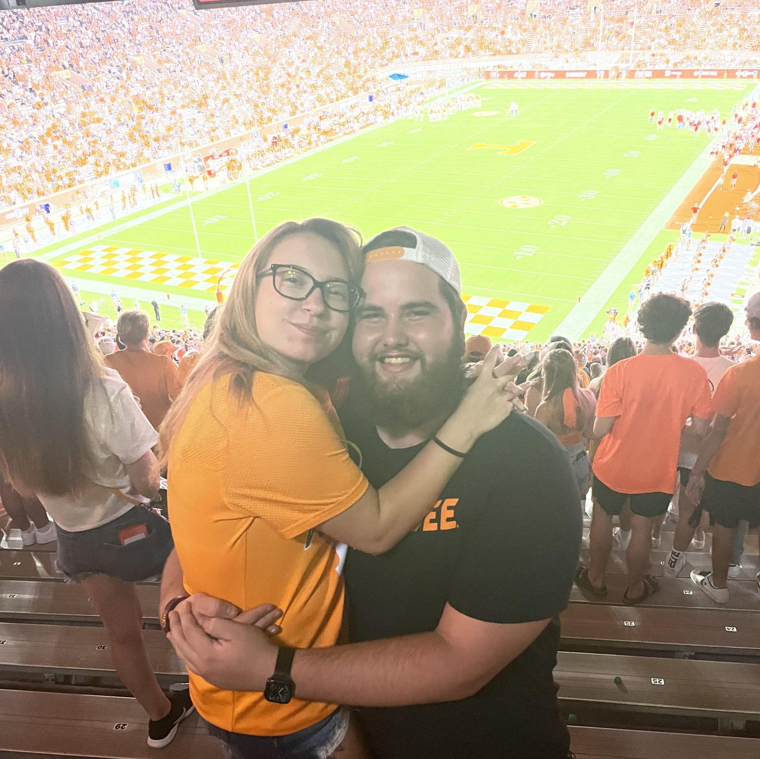 First Tennessee football game, Go Vols!