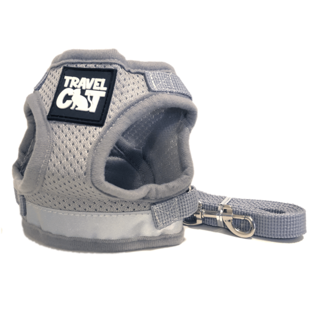 "The True Adventurer" Reflective Cat & Kitten Harness and Leash Set for Adventure Cats