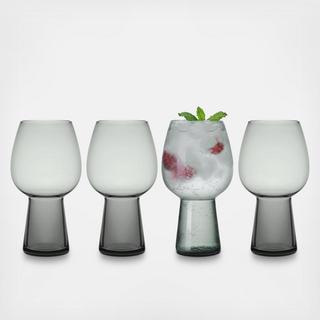Phoebe Goblet Beer Glass, Set of 4