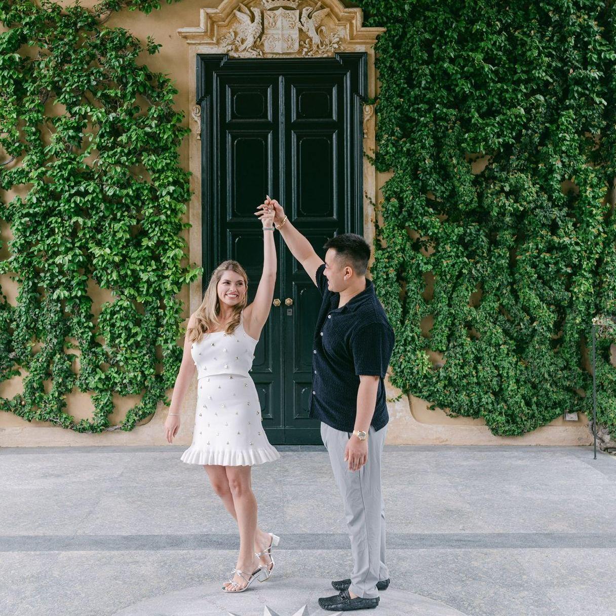 Engagement Shoot in Villa del Balbianello
