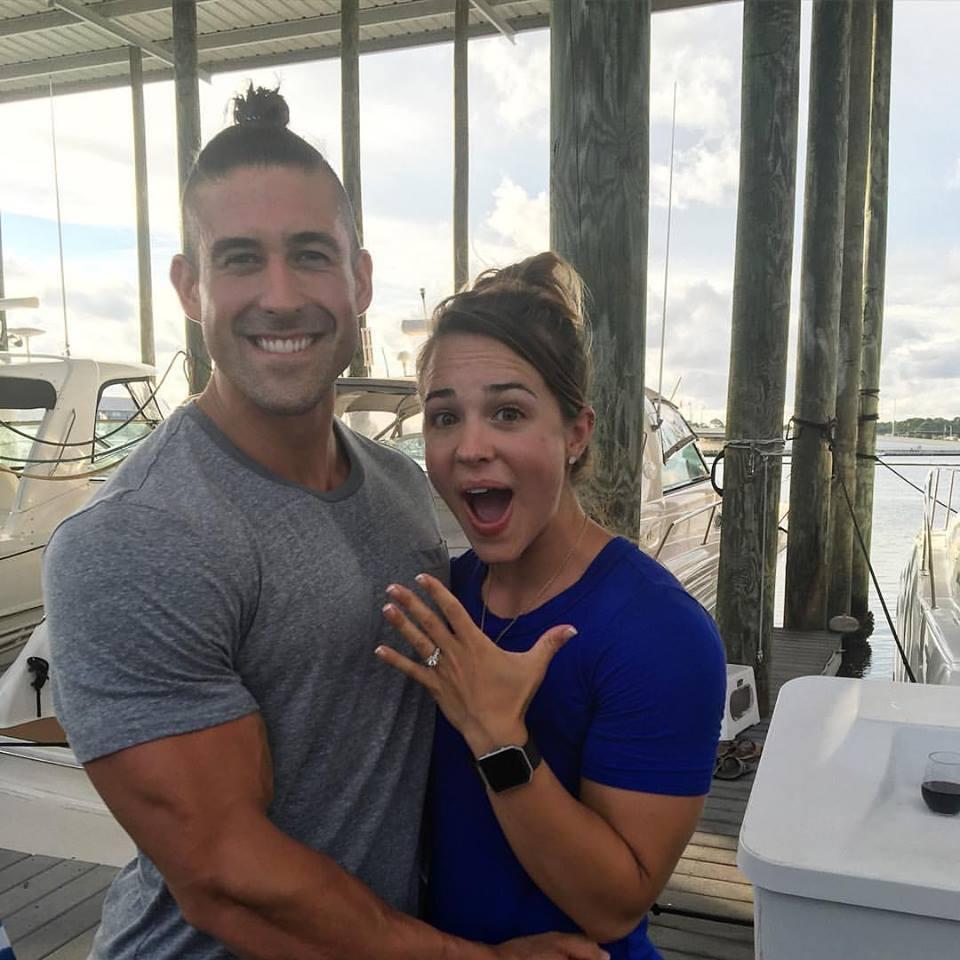 The day we got engaged!