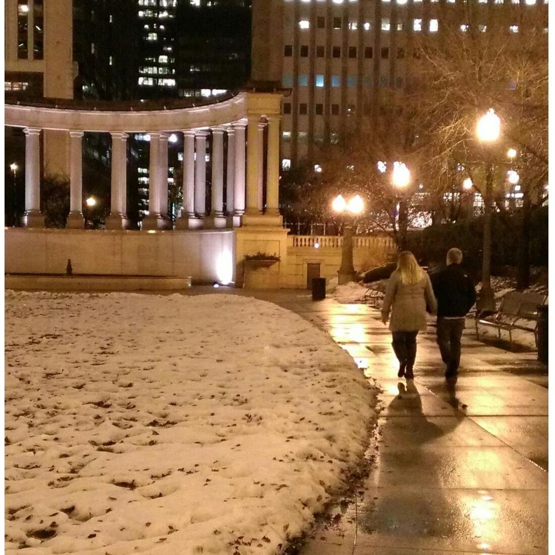 In Chicago, where Ryan gave me a promise ring in 2013.