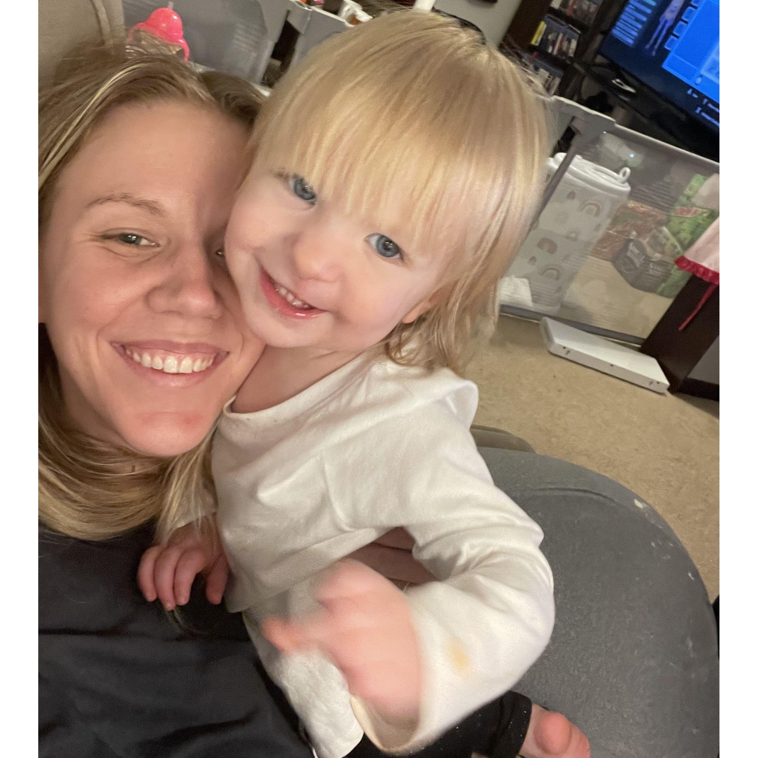 Becka and Niece/Flower Girl Ellie