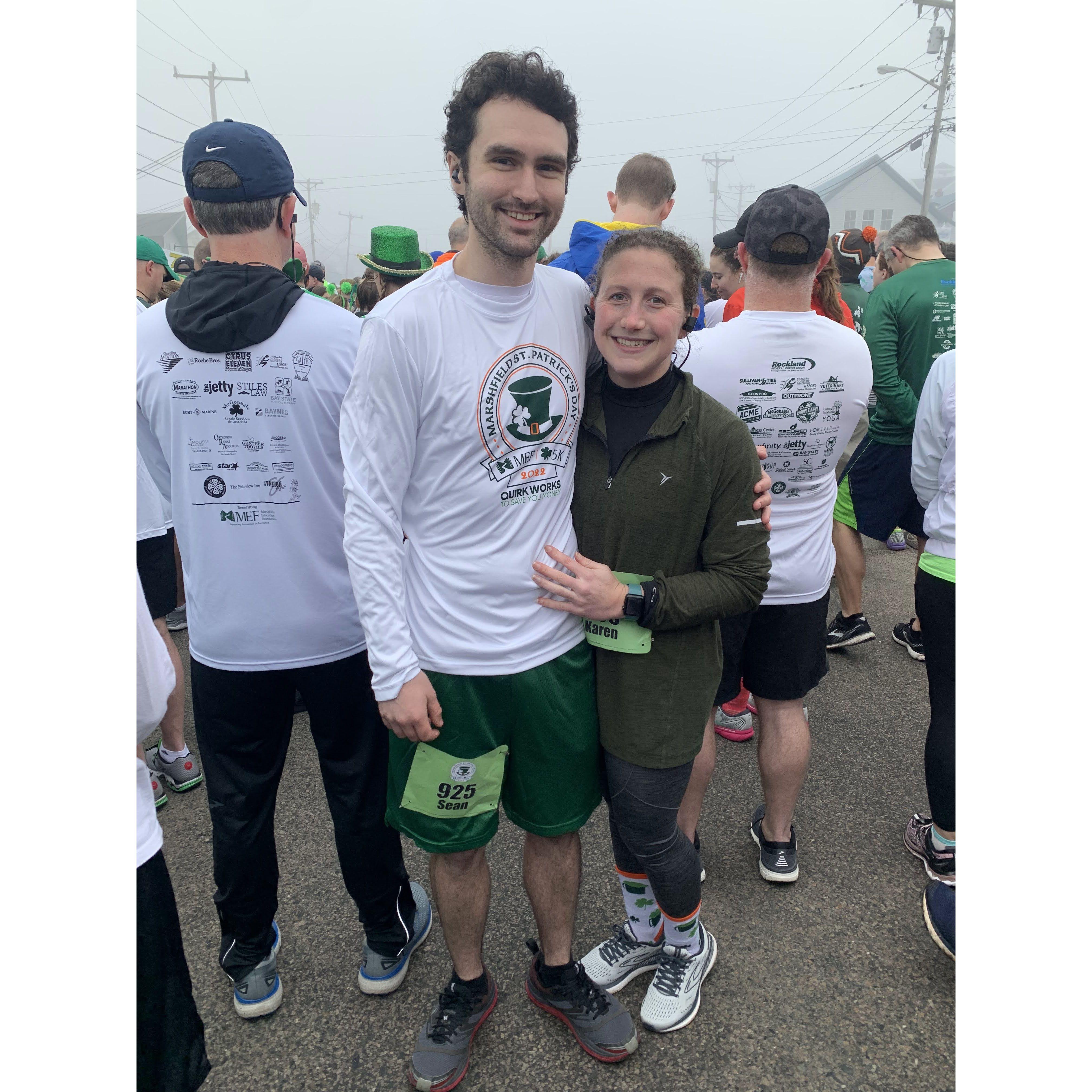 Marshfield St. Patricks Day 5K 2022
