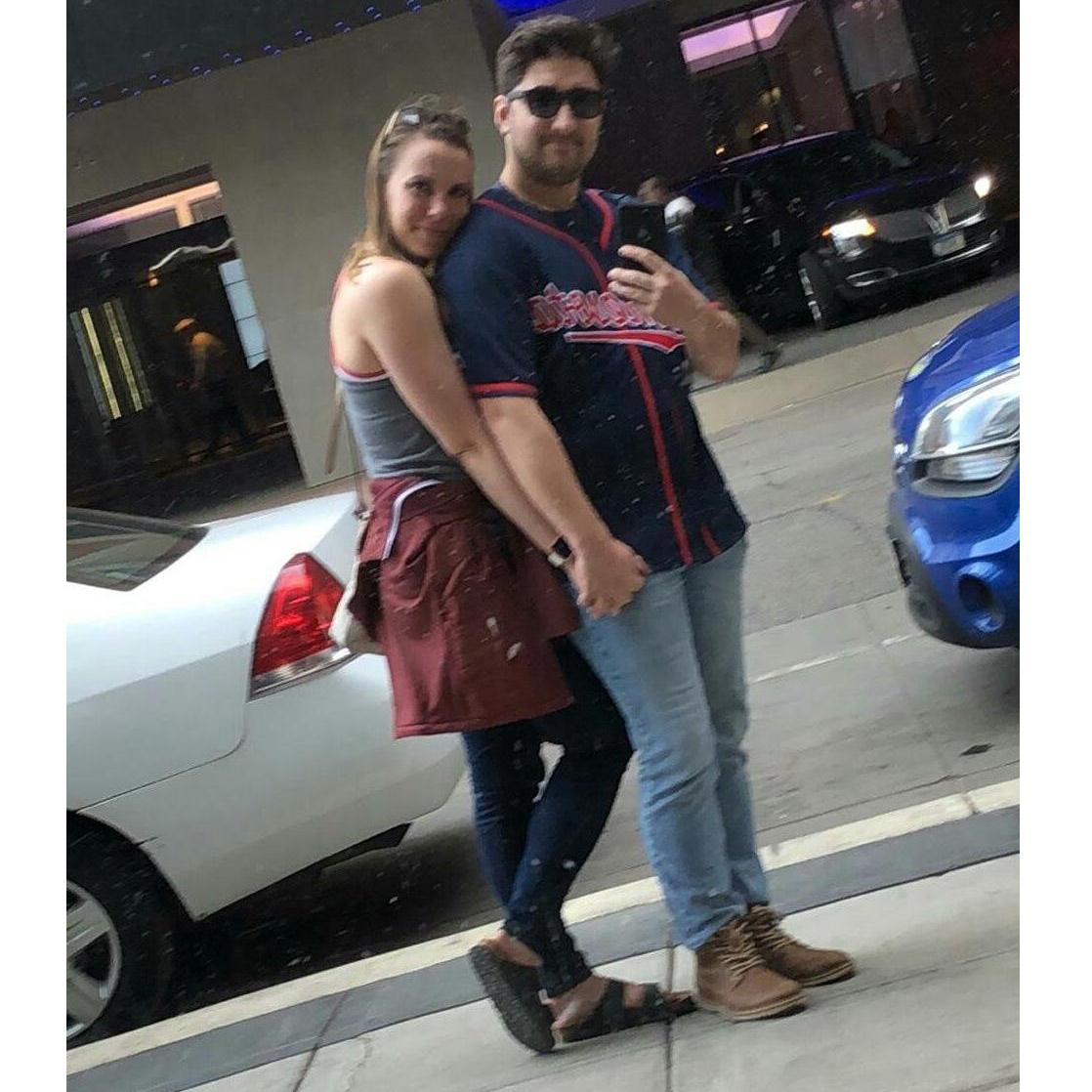 Our first photo together!