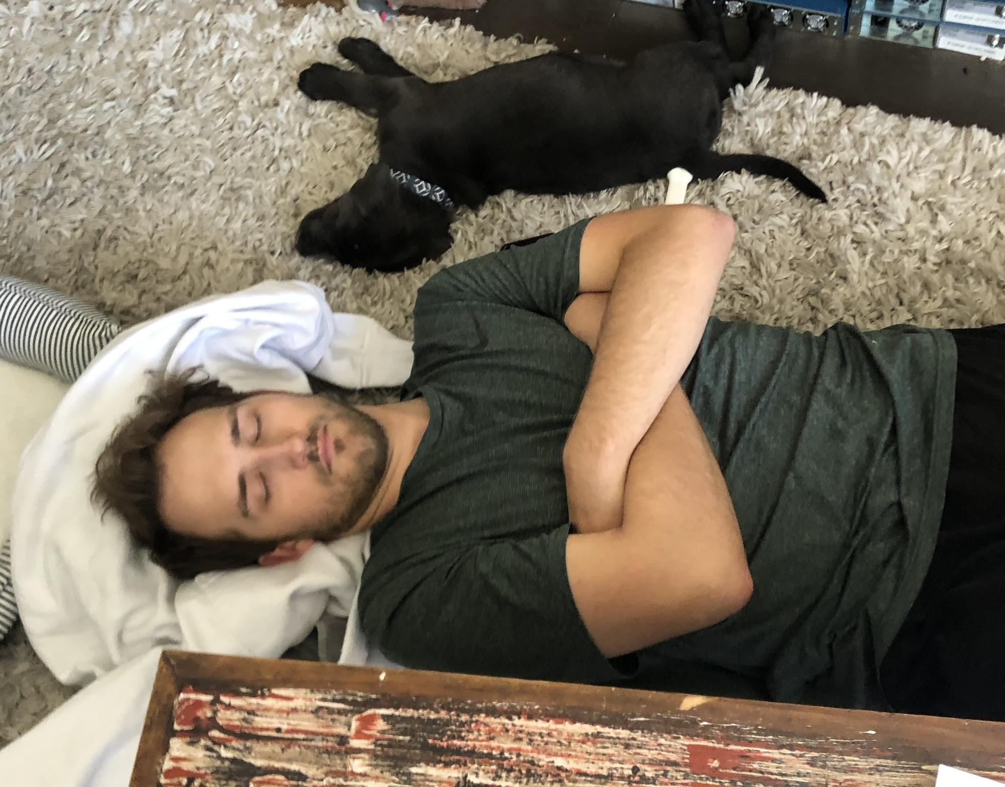May 2020- We brought home our pandemic puppy, Moose, and our days at home got much more interesting!