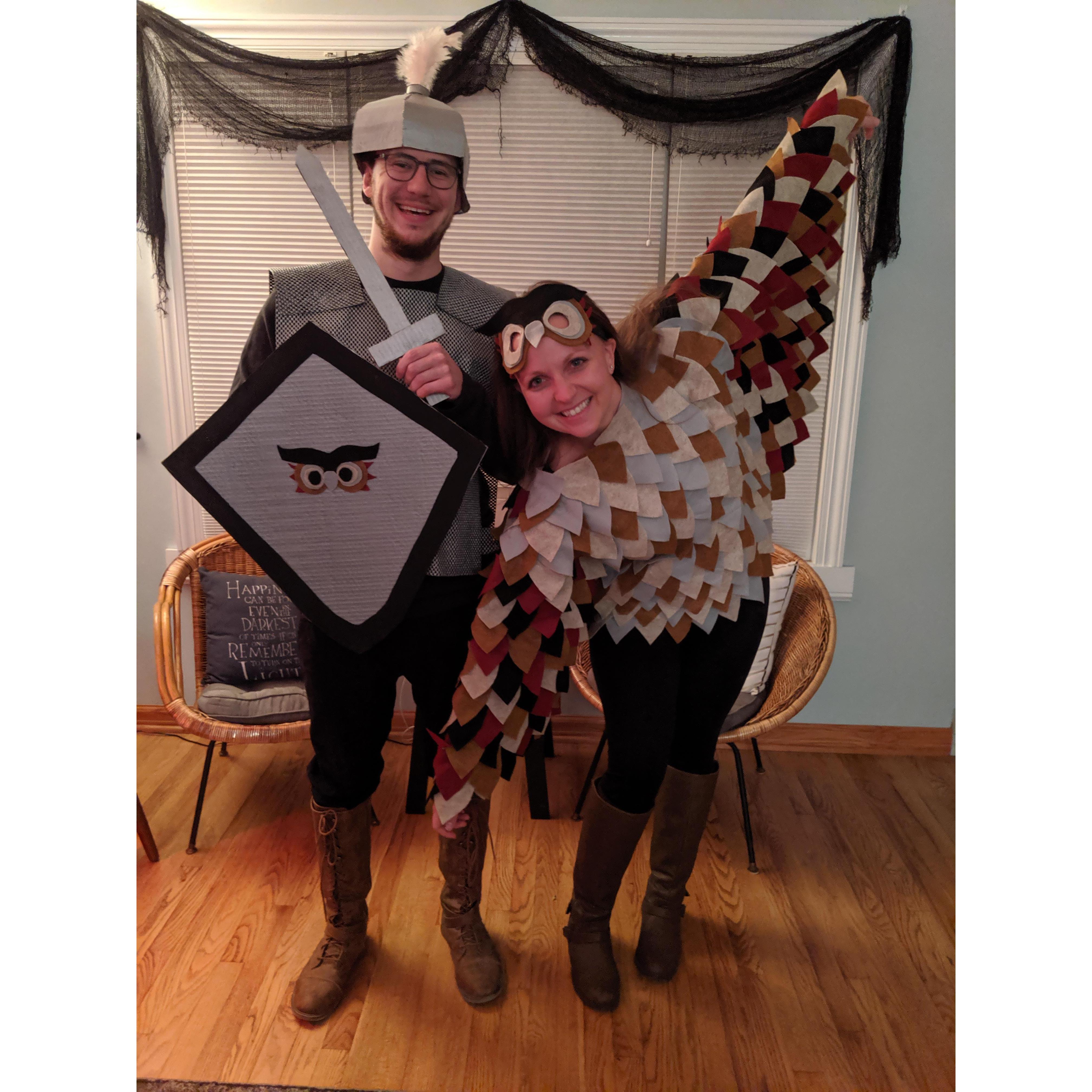 We're a "Knight owl" :)