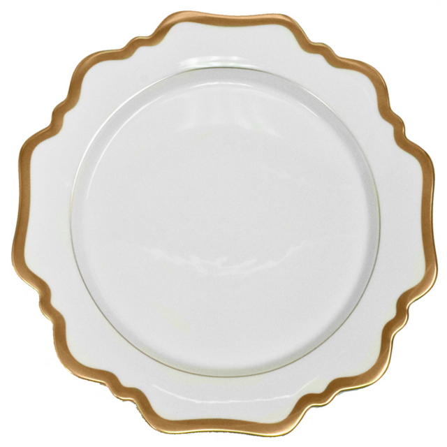 Anna's Palette Dinner Plate - Antique Gold