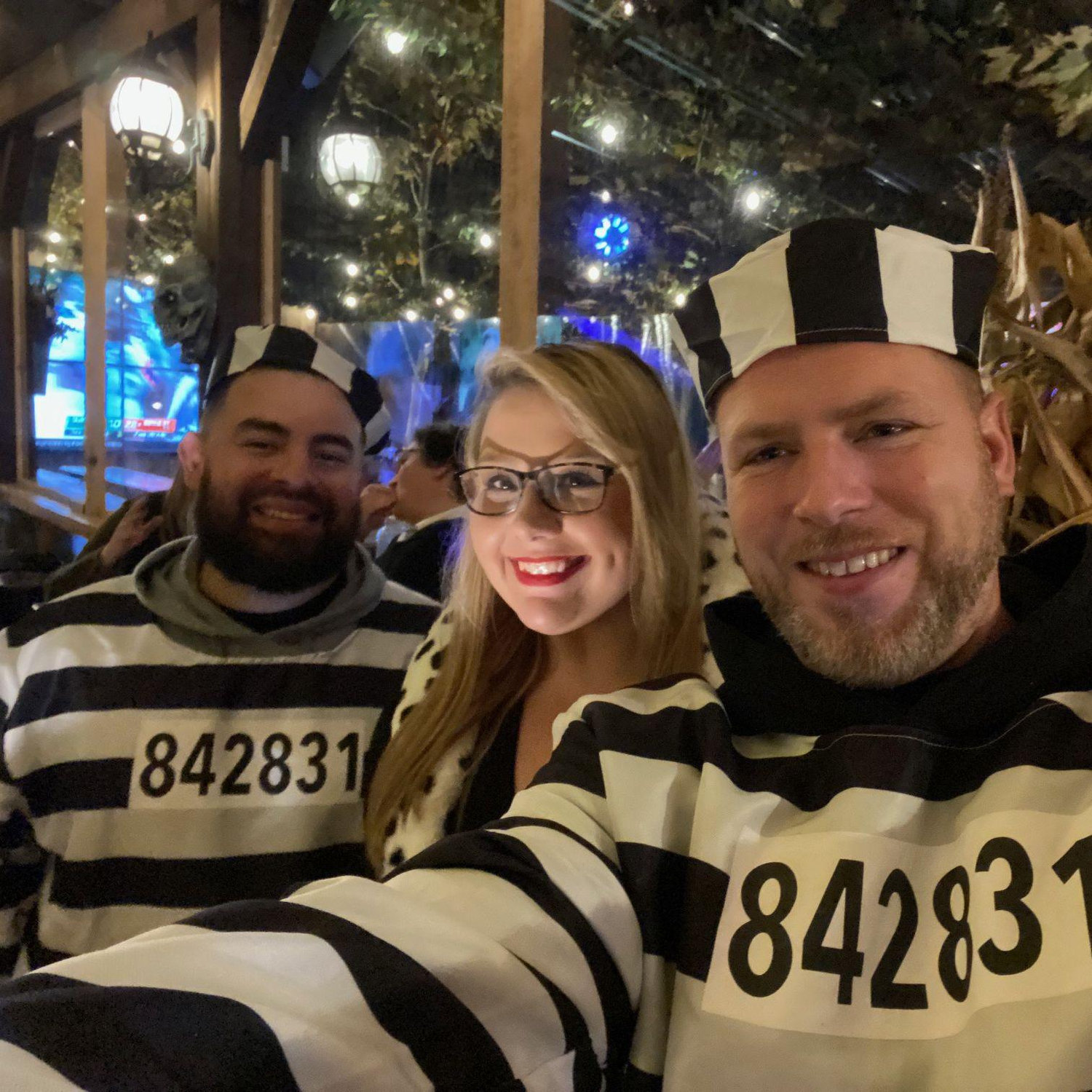 Us with Fernando on Halloween