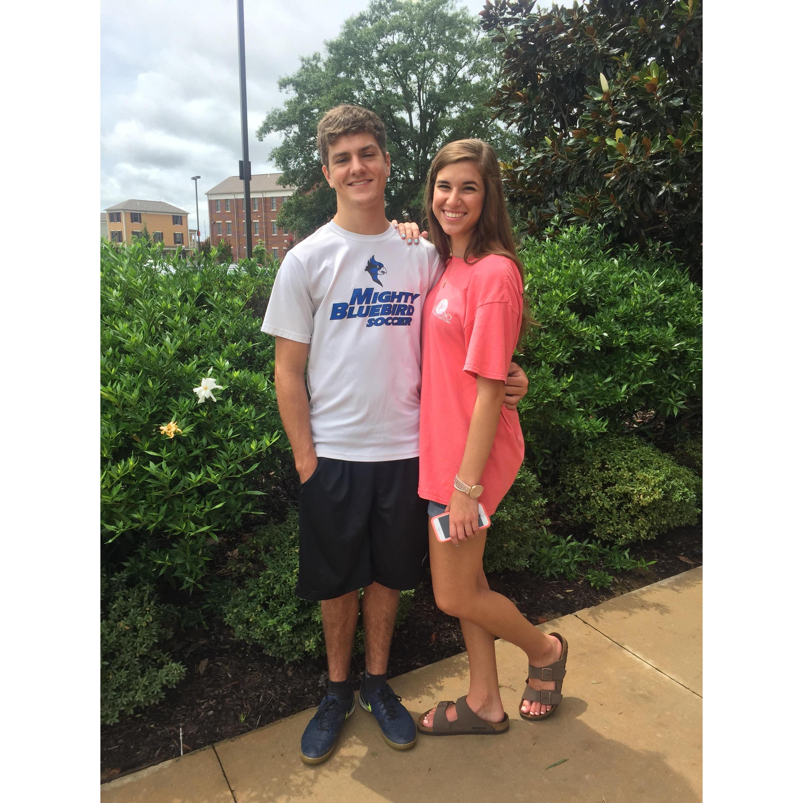 Move in day at Harding 2017