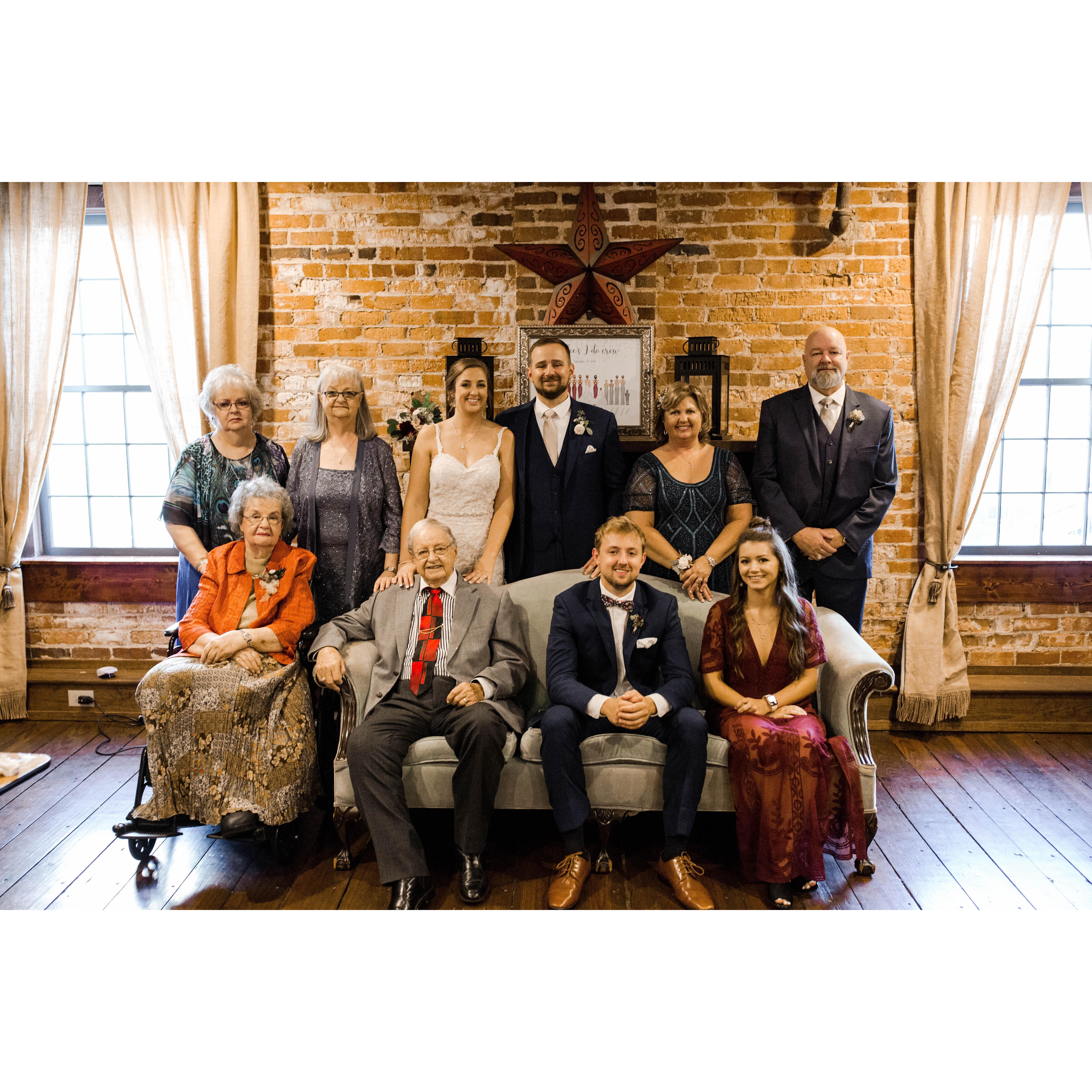 More wedding pictures with Will's family!