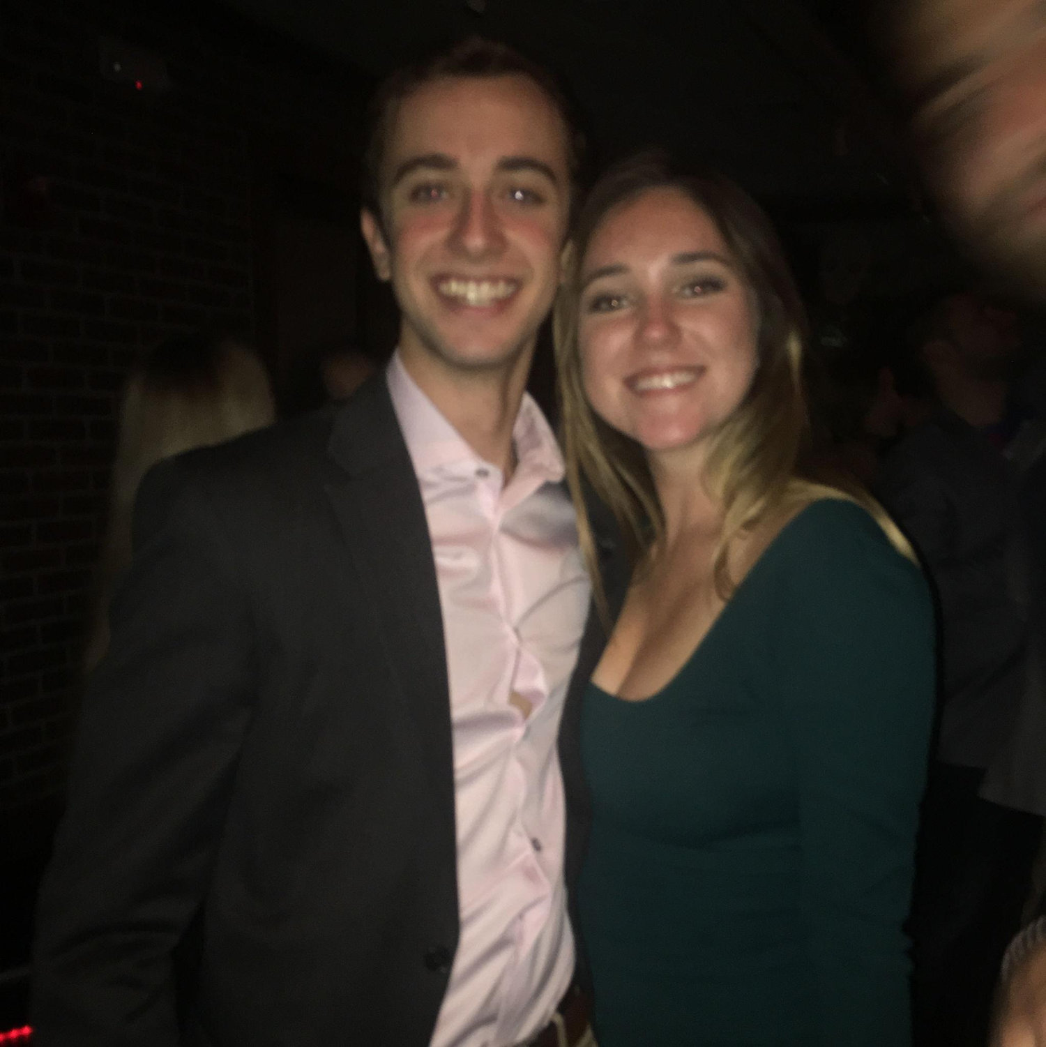 Our first photo together!
